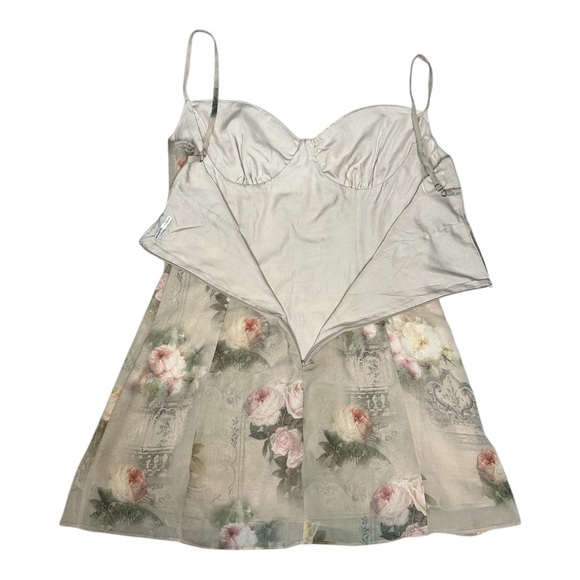 House of CB Christiana Vintage Floral Mini Dress. Sz: XL - Picture 9 of 12